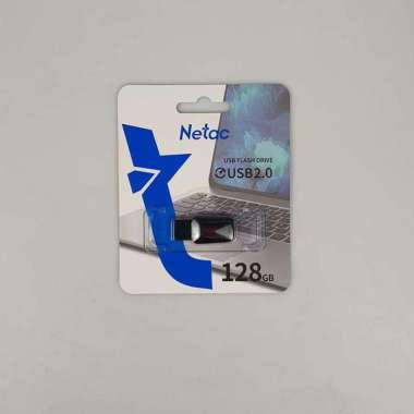 Netac Flashdisk128GB USB 2.0 - Original 100% - Black