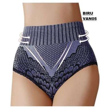 pakaian dalam wanita sexy Korset Celana Dalam Wanita VAN mauseksi hot Biru XL