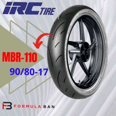 BAN MOTOR IRC MBR-110 90/80-17 TUBELESS BAN MOTOR VIXION, VERZA, CBR 150R
