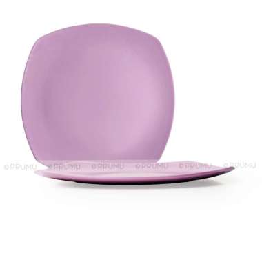 PRUMU Melamine Purple Series Tableware Piring Mangkok Gelas Warna Ungu - Piring Melamin Ungu - Mangk