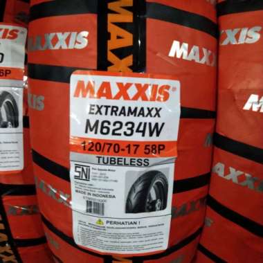 ban motor sport MAXXIS EXTRAMAXX M6234W UKURAN 120/70-17 soft compound Multicolor