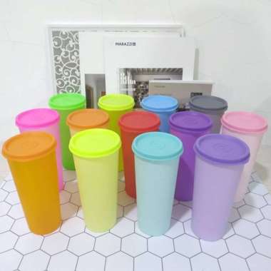 GELAS PLASTIK ANTI TUMPAH BOTOL MINUM PLASTIK MURAH 550ML