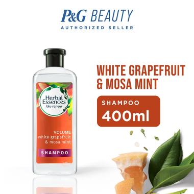 herbal essences volume white grapefruit mosa mint shampoo 400 ml