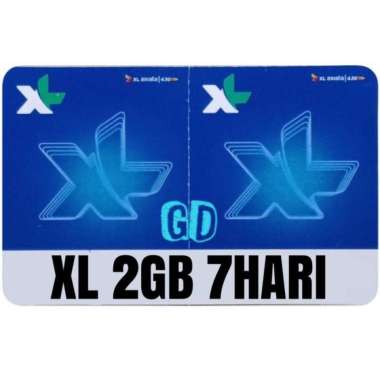 Voucher XL HOTROD 2GB 7Hari