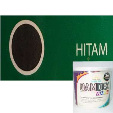 Damdex Warna 0.8 kg Hitam JABODETABEK