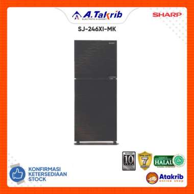 SHARP KULKAS 2 PINTU SJ-246XI-MK 205 L