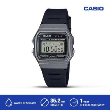 Casio Jam Tangan Pria F-91WM-1BDF