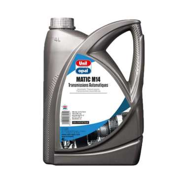 Unil Opal Matic M14 Full Synthetic Oli Mobil [4 Liter] Made In France HITAM