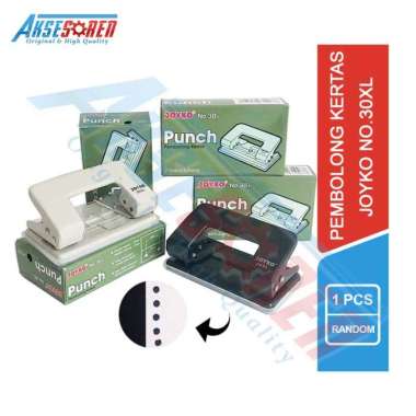 Alat Pembolong Kertas Binder Joyko [No 30XL] / Paper Punch Pelobang Kertas / Lubang Kertas / Plong K