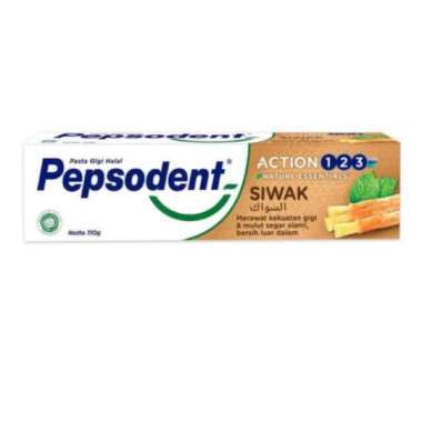 Promo Harga Pepsodent Pasta Gigi Complete 8 Actions Siwak & Habbatussauda 190 gr - Blibli