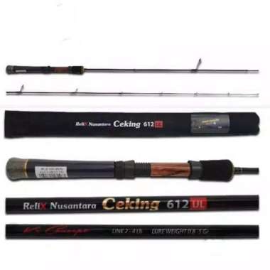 JORAN ULTRALIGHT RELIX NUSANTARA CEKING 612 UL 2-4LB RING GUIDE FUJI