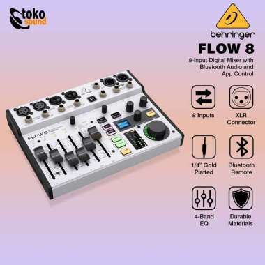 Behringer FLOW 8 8 Input Mixer Digital USB Audio Interface