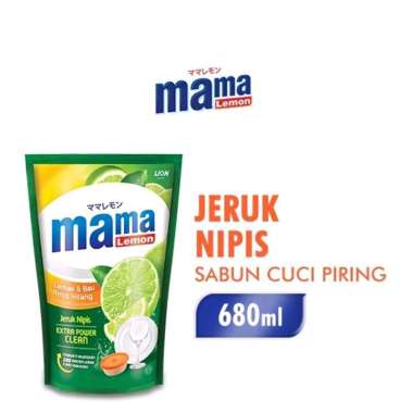 Promo Harga Mama Lemon Cairan Pencuci Piring Jeruk Nipis 780 ml - Blibli