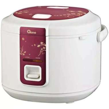 Oxone OX-820N Rice Cooker 1.8L - Penanak Nasi 3in1 Merah-Hitam