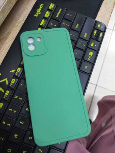 Promo Case Samsung A03 2021 Softcase Silicon Macaron Warna Samsung A03 Hijau Tosca