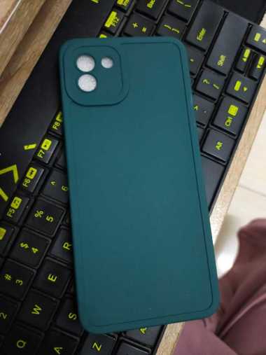 Promo Case Samsung A03 2021 Softcase Silicon Macaron Warna Samsung A03 Hijau Tua