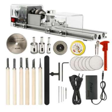 Jual Oem Lathe Wood Metalworking Diy Mesin Bubut Mini 96w Online Januari 2021 Blibli