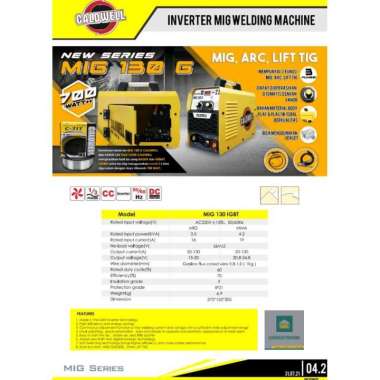 Caldwell MIG130G Mesin Travo Las Inverter Mig Welding Machine