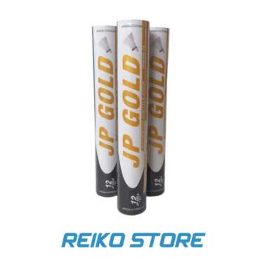 JP GOLD Shuttlecock Kok Bulutangkis Bola Badminton Logo Emas ORIGINAL