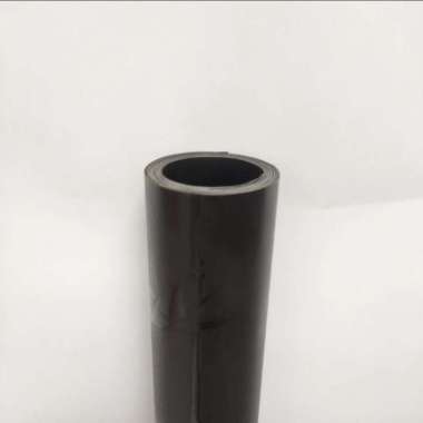 Flexilon Flat Fiber Penutup Pagar Bambu Hitam tebal 0.5 mm per Meter