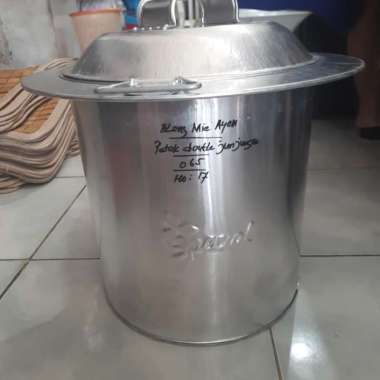 Blong Mi Dandang Mie Ayam Petak Double Junjungan Alumunium Tebal no 17