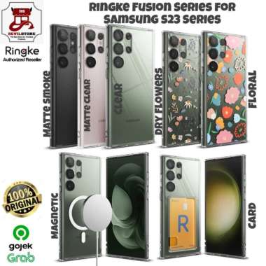 Case Samsung Galaxy S23 Ultra S23 Plus Samsung S23 RIngke Fusion Ori Fusion Design S23 Ultra Floral