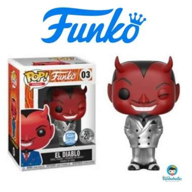 Funko POP! Spastik Plastik El Diablo Silver Suit FUNKO-SHOP EXCLUSIVE