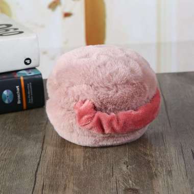 Earmuff/penutup telinga bayi sampai dewasa Lipat PinkTua