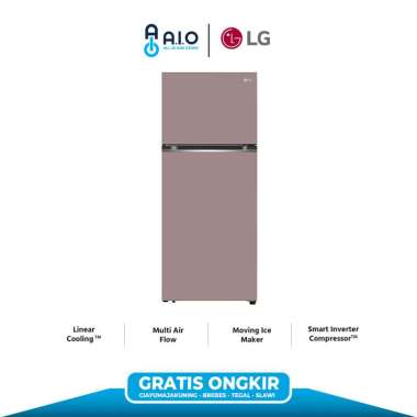 LG - KULKAS 2 PINTU INVERTER - GN B312PQGP PROMO GRATIS ONGKIR