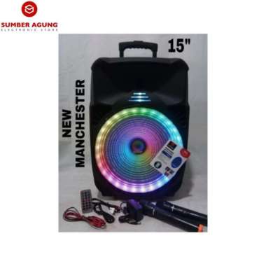 Asatron Speaker Meeting Karaoke Portable 15 Inch "NEW MANCHESTER"