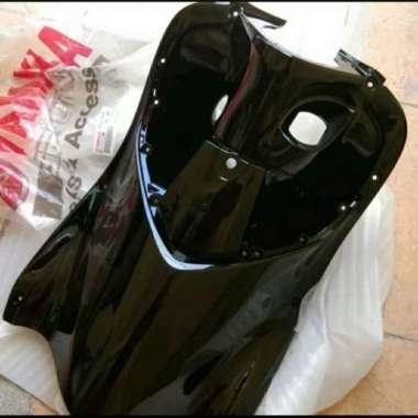 DASHBOR LEGSGLHIELD COVER KONTAK FINO KARBU HITAM 1UB-F8312-00-P6 Original Yamaha