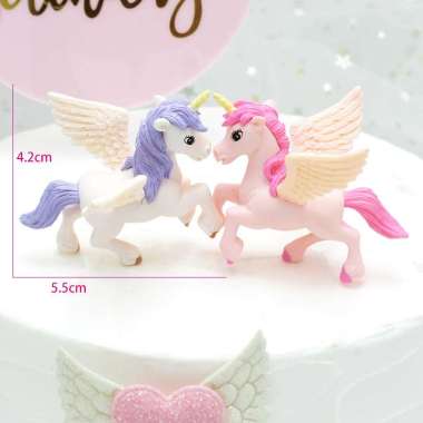 Topper Unicorn Sayap