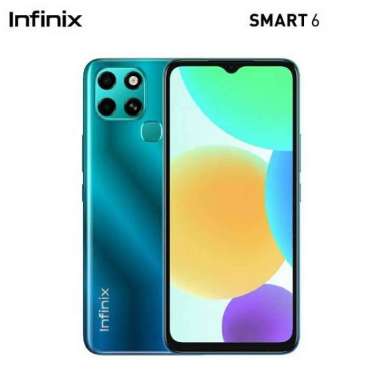 Infinix Smart 6 Ram 3 Rom 64GB Green