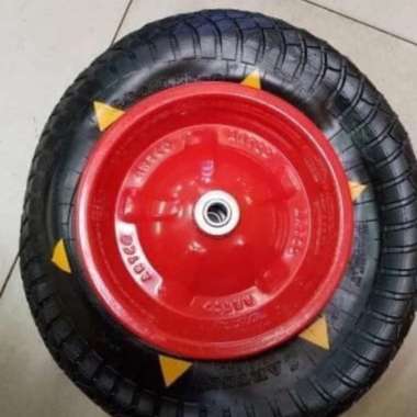 Roda Gerobak Kereta Sorong Ban Hidup Komplit Set Artco