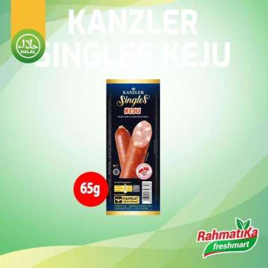 Promo Harga Kanzler Sosis Single Keju 65 gr - Blibli