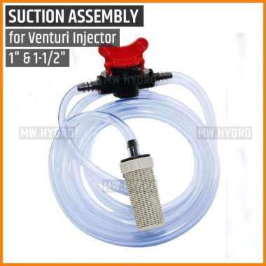 Suction Assembly untuk Venturi Injector - 1 Inch