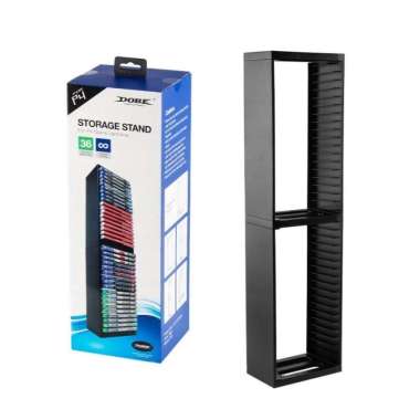 PS5 PS4 Nintendo Switch Dobe Storage Stand 36pcs / Rak Disc TP5-0519 - Hitam