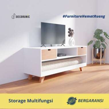 Decorunic Meja TV Rak TV Buffet Cabinet Minimalis