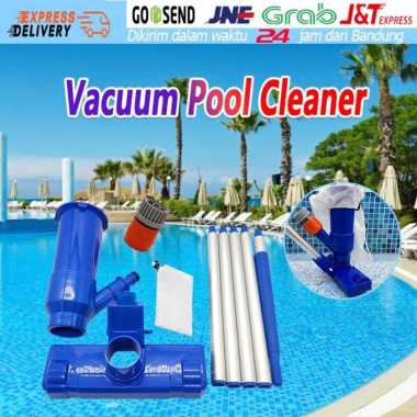 Alat Pembersih Kolam Renang Model Jet Vacuum With Sikat Vacuum Dan Tas