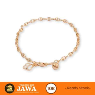 Gelang Bracelet Emas Omega Kadar 10K Toko Mas Jawa 5.1 gram