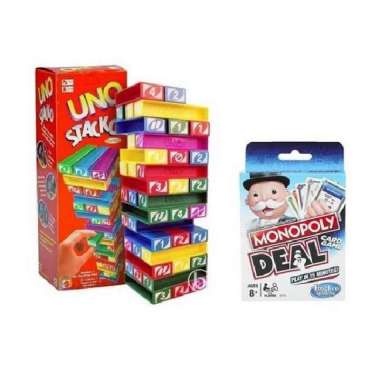 Deal Card Monopoly Deal Card Hasbro Original stacko + mon de