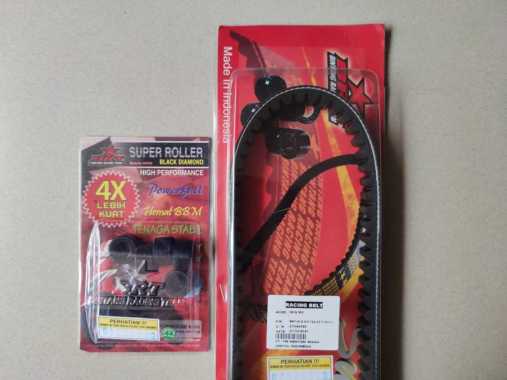 BRT Vbelt Set Roller 13 Gram Mio M3 Hitam