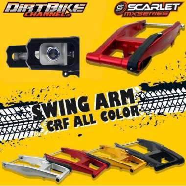 Swing Arm Scarlet CRF 150 Aluminium CNC Model KTM 66cm Silver