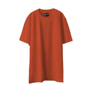 Kaos Polos Pria Wanita Basic Tee T-shirt Polos Kaos Distro unisex TERRACOTA M