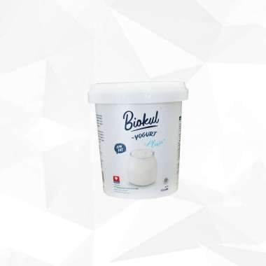 Biokul Plain Stirred Yogurt [1000 mL]