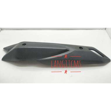 CMS Tutup Knalpot  Cover Knalpot Aerox 155 Lexi Yamaha Hitam