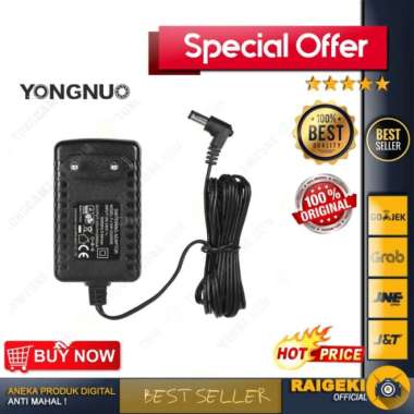 AC ADAPTER FOR YONGNUO LED LIGHT YN-300 AIR YN-300 III 12V 2A