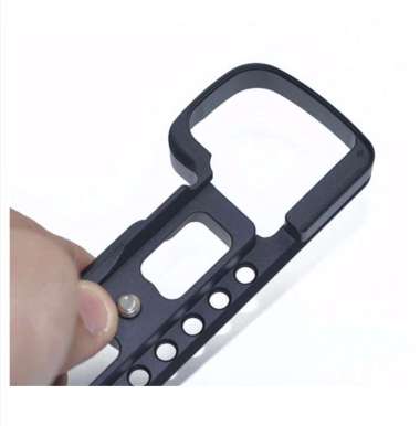 QUICK RELEASE L PLATE BRACKET HAND GRIP FOR SONY A6400 WITH COLD SHOE
