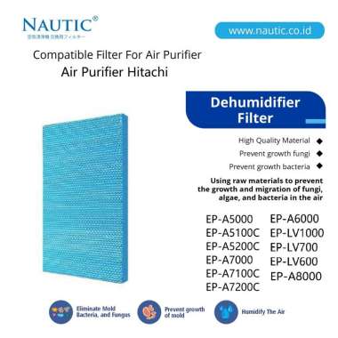 Humidifying Filter Hitachi EP-A5000 EP-A6000 EP-A7000 EP-A8000 Replacement Filter Hitachi Air Purifi