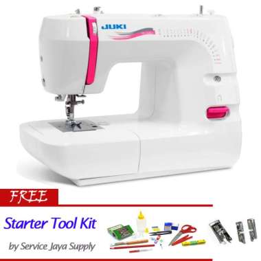 Mesin Jahit JUKI HZL-353Z Heavy Duty Portable Multifungsi putih